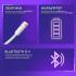 Proove Bliss Wireless Gaming Headphones Maximum Practicality and Powerful Sound, up to 34 hours, Bluetooth 5.0, AUX - White